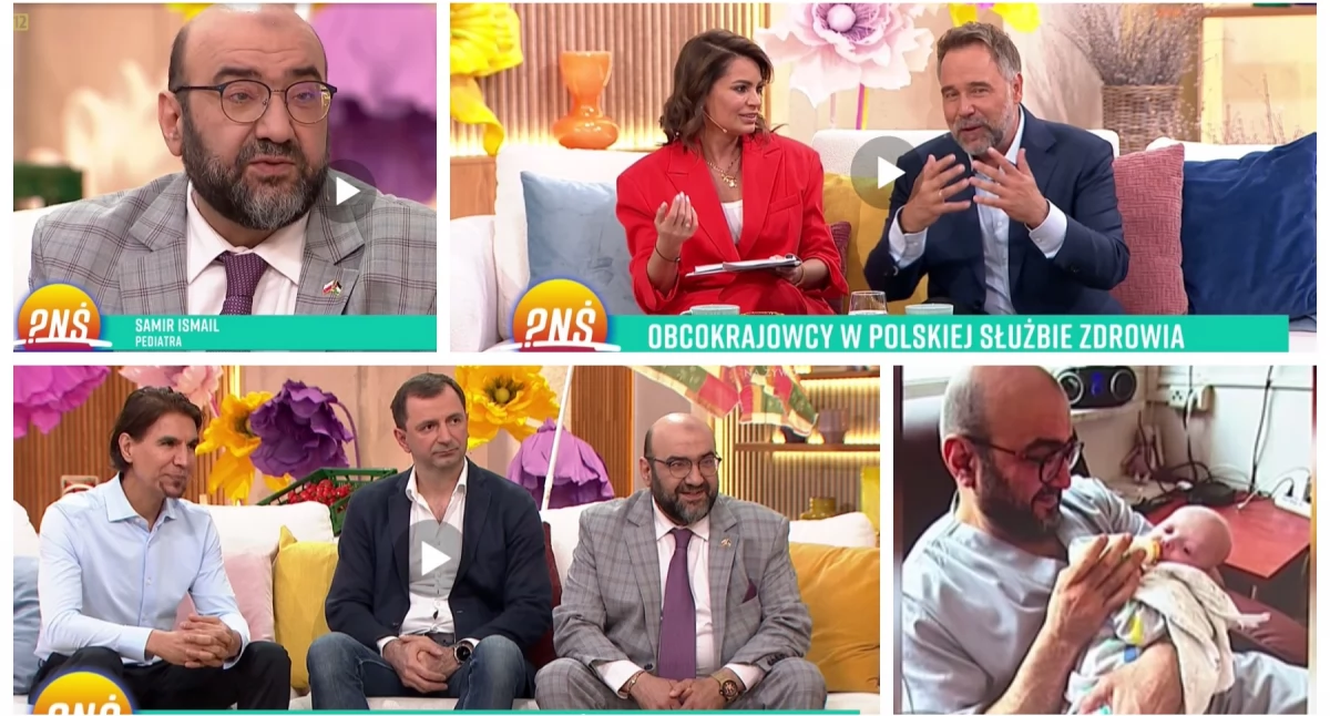 Znany i lubiany lekarz w telewizji - Dr Samir Ismail poruszony wiadomościami od rodziców pacjentów