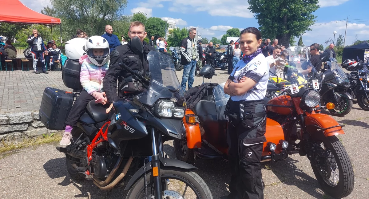 Trwa XVI Garwoliński Rajd Motocyklowy. Adrenalina, pomoc i atrakcje na Kwadracie
