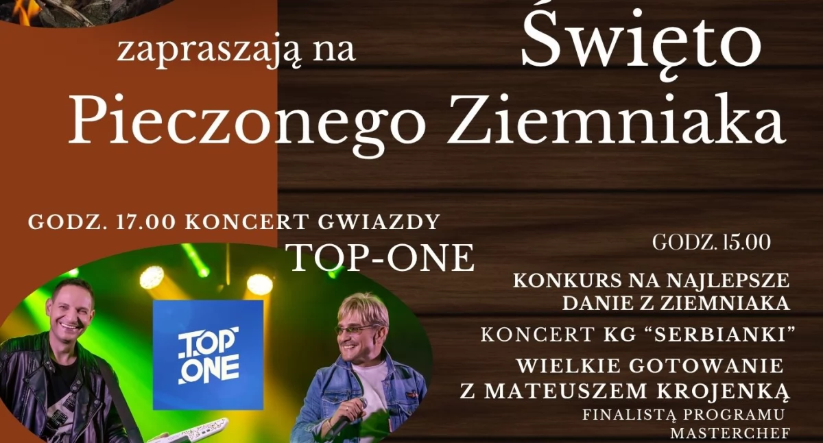 Legenda disco polo i finalista Masterchefa - Program Święta Pieczonego Ziemniaka 