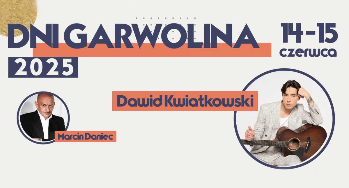 Dawid Kwiatkowski, Marcin Daniec i loty śmigłowcem! Program Dni Garwolina 2025!