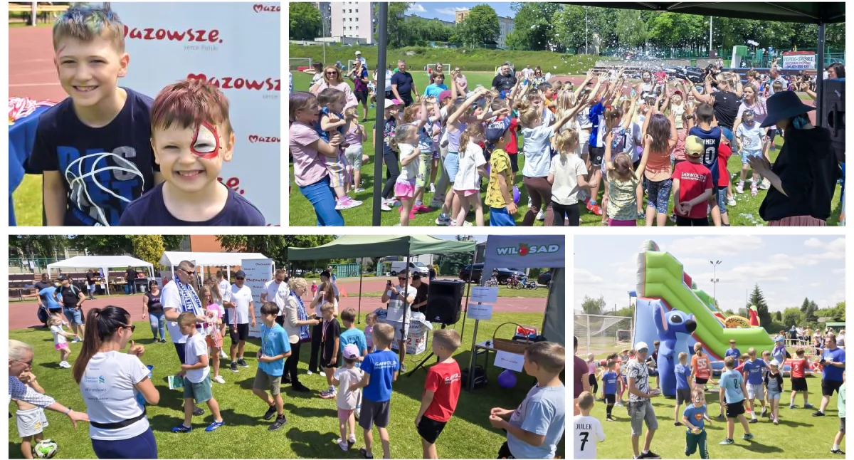 Sportowa rywalizacja i fantastyczna zabawa - Mazowiecki Festyn Sportowy „Mazowsze Dzieciom” za nami
