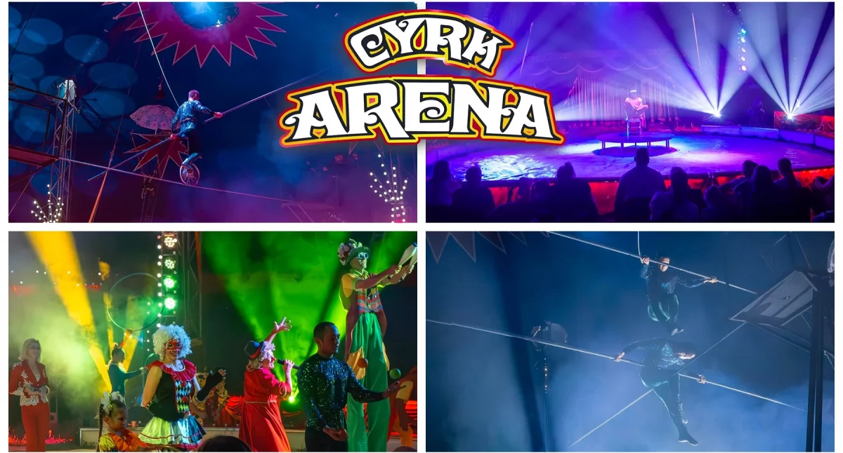 Do miasta przyjechał Cyrk Arena! Zobacz niezwykłe show!