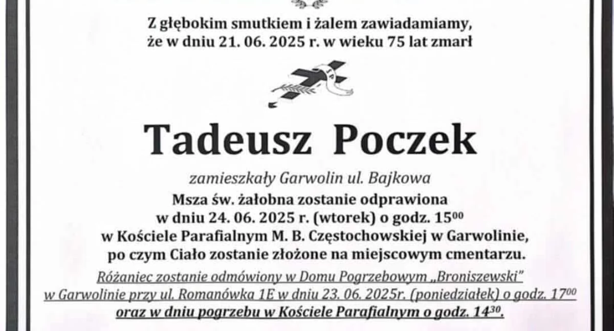 Zmarł były komendant