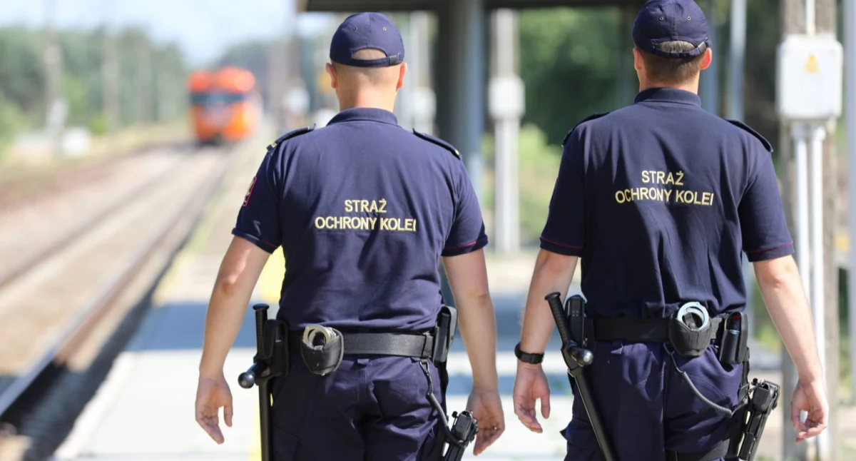 Agresja wobec funkcjonariuszy. Mieszkaniec powiatu i jego towarzyszka zatrzymani