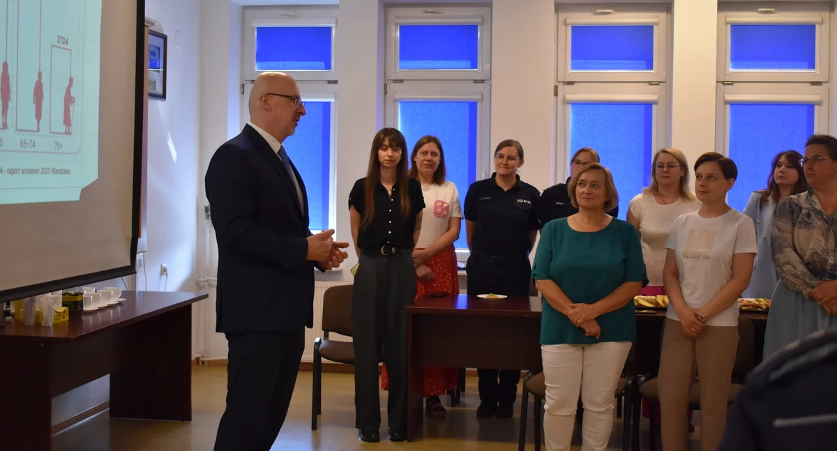 Kobiety w policji maja wyjątkową rolę! Jubileusz połączony z profilaktyką