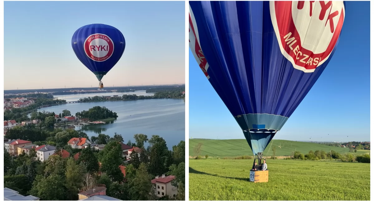 Balonowe atrakcje i degustacje serowe! SM Ryki leci z pomocą!