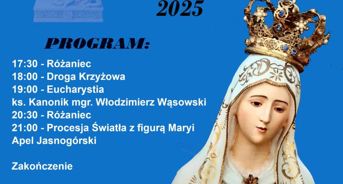 Nabożeństwo fatimskie w Górkach już w sobotę