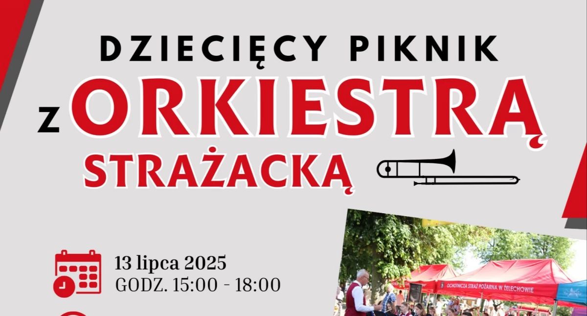 Strażacka piana, muzyka na żywo i mnóstwo atrakcji! Dziecięcy Piknik z Orkiestrą zaprasza