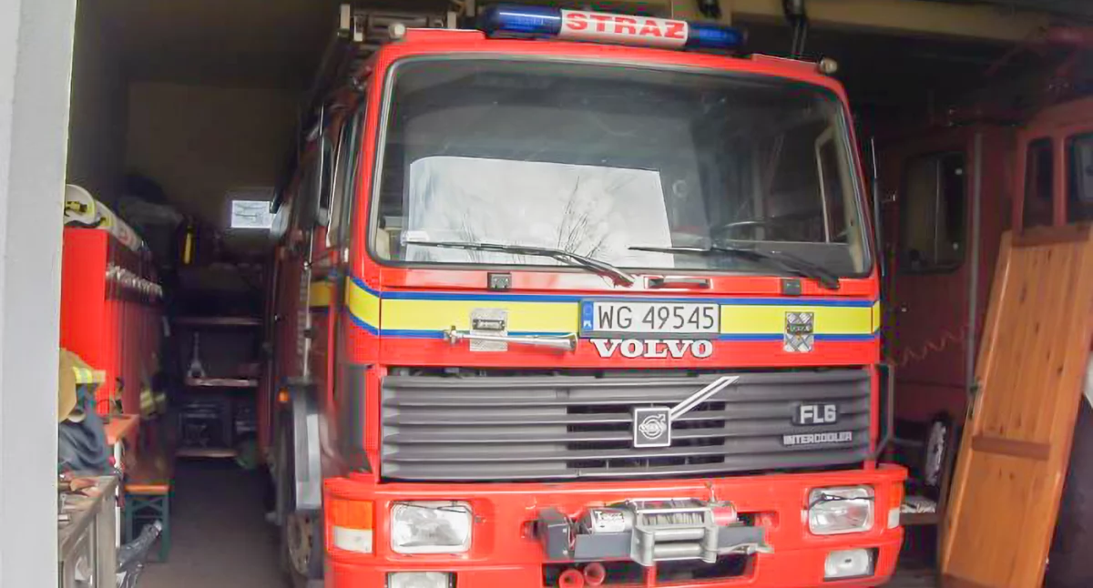 Gmina ponownie sprzedaje wóz strażacki. Cena Volvo jest niższa