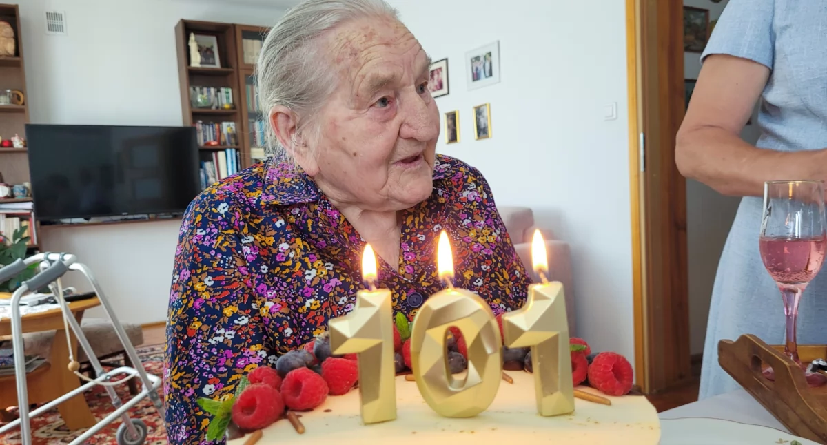 Pani Irena skończyła 101 lat! Jaka jest jej recepta na długowieczność?