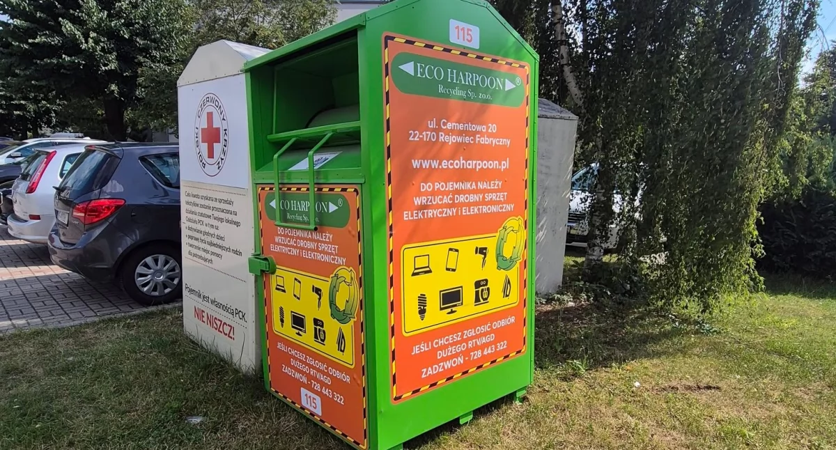 Nowy kontener na elektrośmieci. Sprawdź, gdzie się znajduje i co można do niego wrzucić