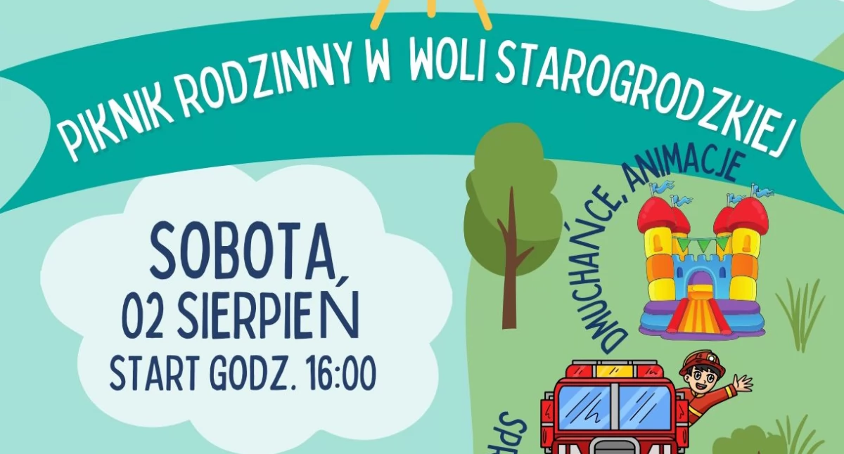 Otwarcie placu rekreacyjnego i wielki piknik rodzinny