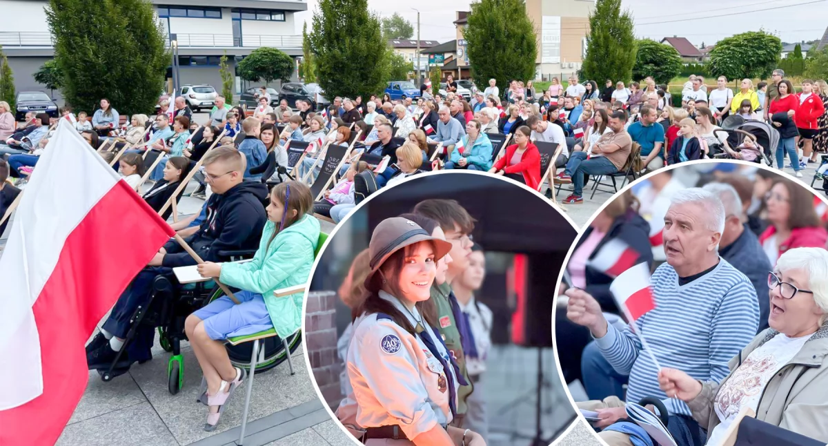 Pieśni powstańcze i teatr ognia. Mieszkańcy uczcili 81. rocznicę Powstania Warszawskiego