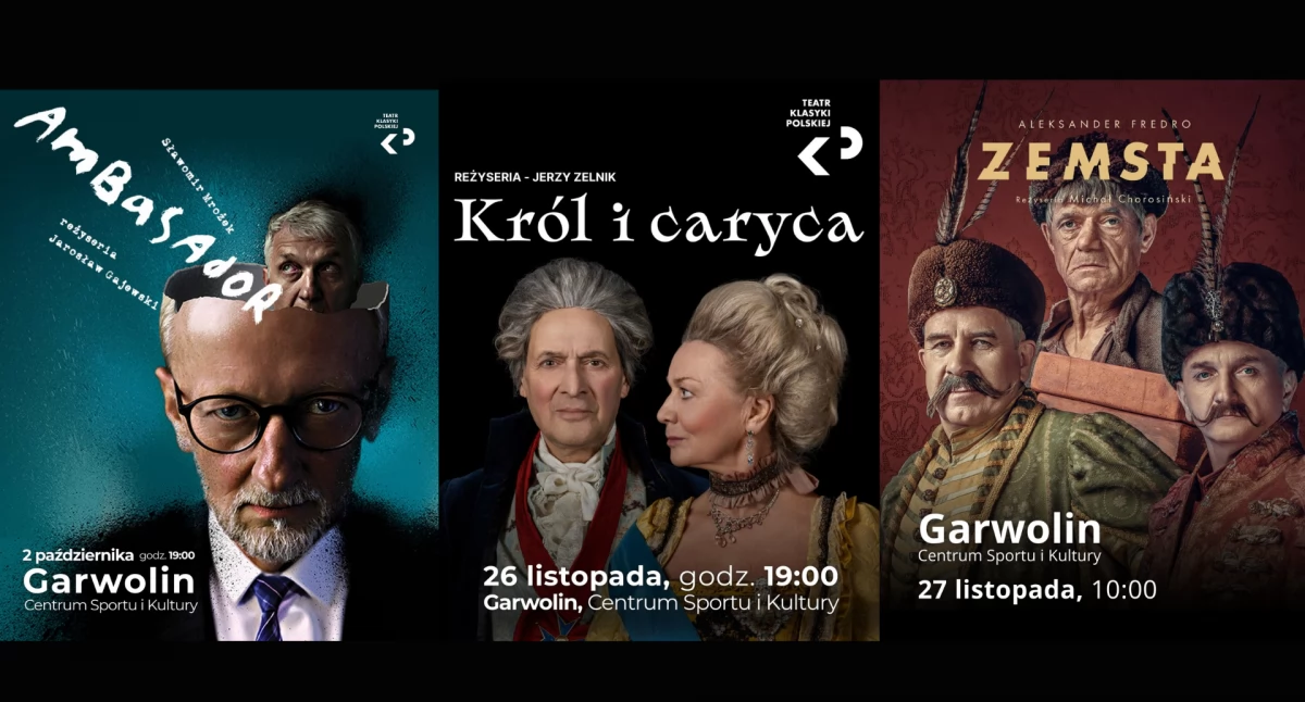 Jesień z Teatrem Klasyki Polskiej w Garwolinie