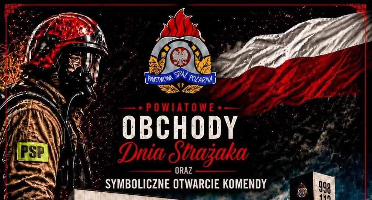 Dzień Strażaka w Garwolinie: otwarcie nowej komendy i piknik dla mieszkańców