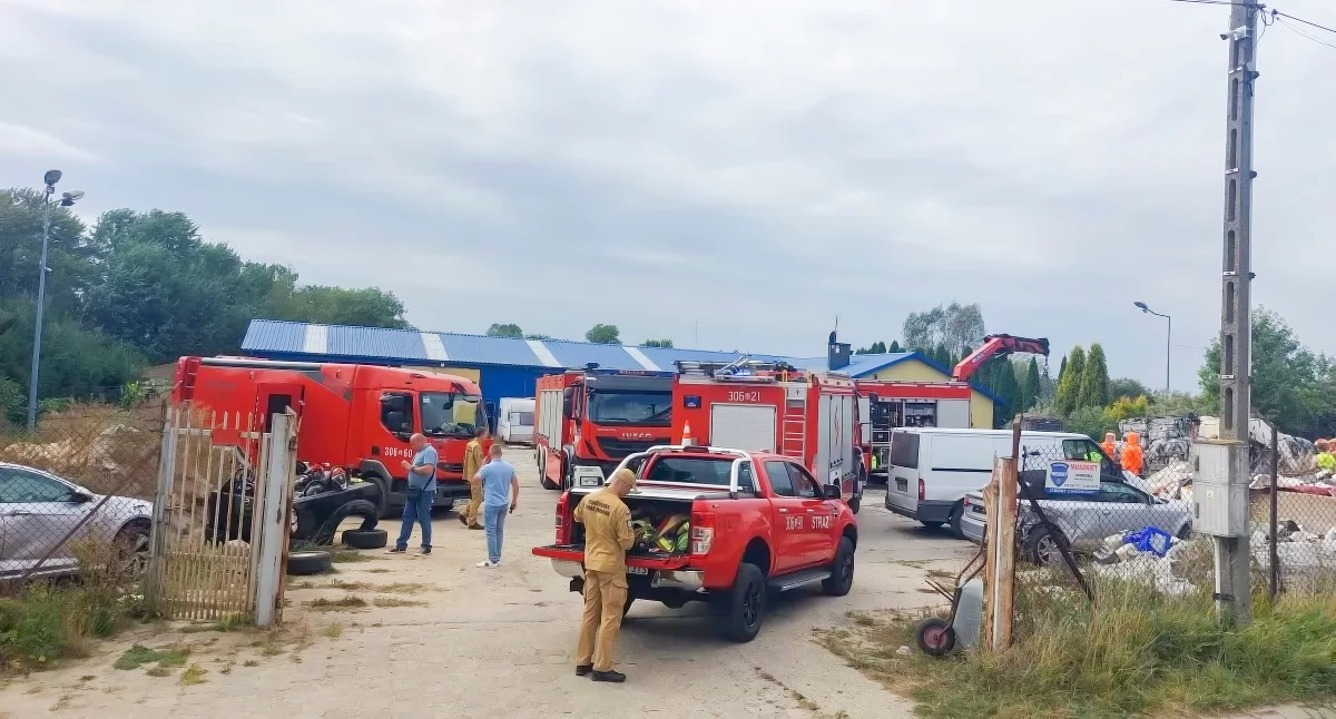 Nielegalne składowisko odpadów niebezpiecznych w Garwolinie nadal problemem miasta