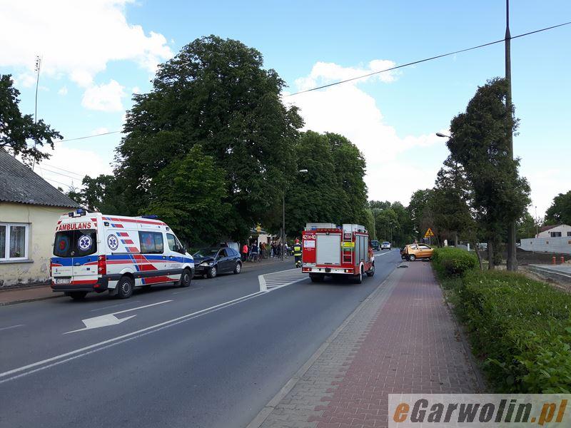 Nie ustąpił pierwszeństwa. Doprowadził do zderzenia