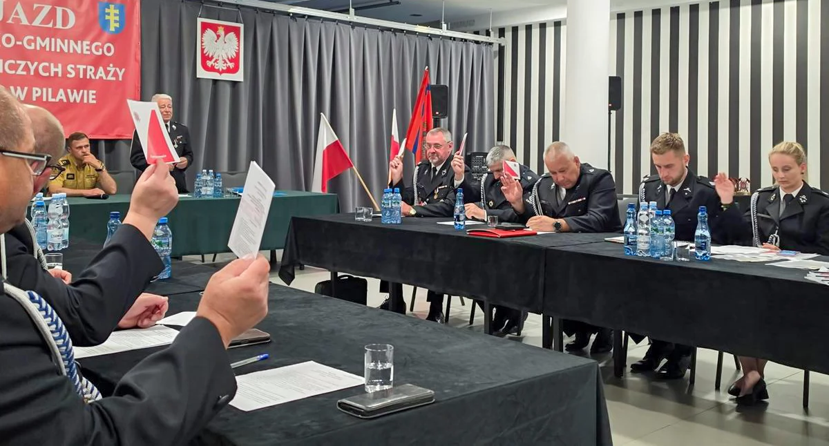 OSP Pilawa wybrała nowe władze. Albina Łubian ponownie prezesem oddziału ZOSP RP