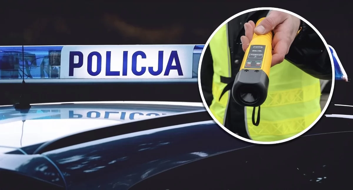 Zostawił pasażerów i uciekł. Pijany kierowca audi zatrzymany w Woli Rębkowskiej