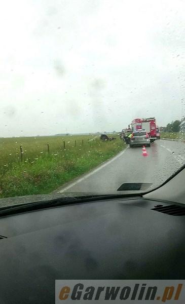 Wypadek w Miętnem. Kierowca volkswagena nie żyje