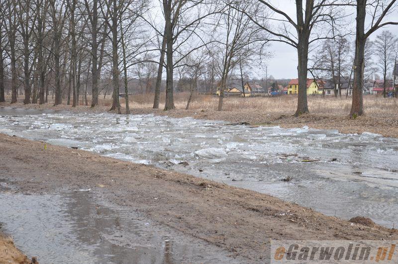 Spiętrzenie kry na Wildze   