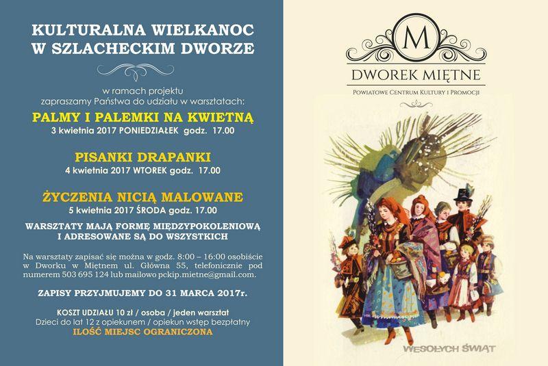 Wielkanocne warsztaty w Miętnem