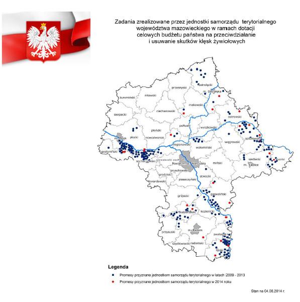 Blisko milion zł na usuwanie skutków żywiołów 