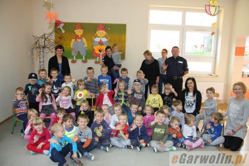 Spotkanie policjantów z „Leśnymi Skrzatami”