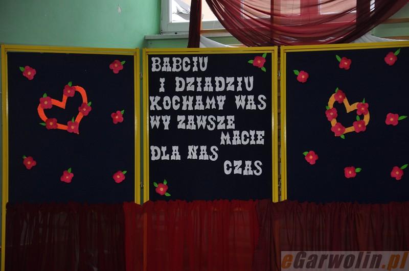 Dzień Babci i Dziadka w Szkole Podstawowej w Łąkach