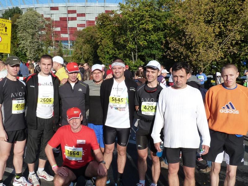 Garwolińscy biegacze w 34. Maratonie Warszawskim