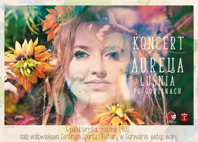 Jesienny koncert po godzinach. Na scenie Aurelia Luśnia