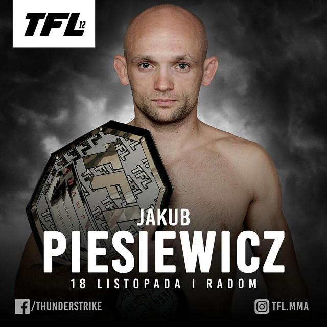 Jakub Piesiewicz w obronie pasa TFL już 18 listopada w Radomiu