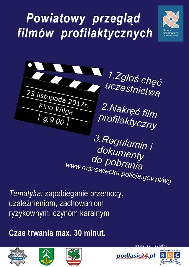 Powiatowy przegląd filmów profilaktycznych