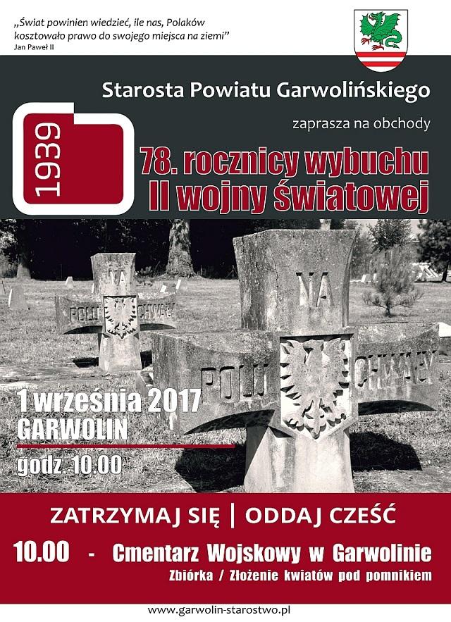 78. rocznica wybuchu II wojny światowej