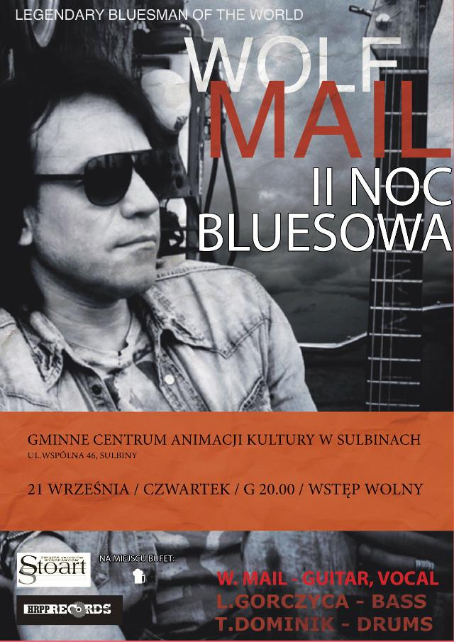 Noc bluesowa w GCAK: Na scenie w Sulbinach Wolf Mail