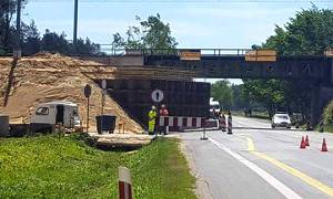 Kolejna kradzież na terenie budowy S17
