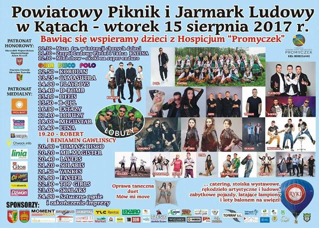 Kąty zapraszają na Powiatowy Piknik z gwiazdami disco polo 
