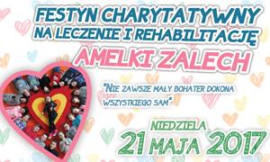 Festyn charytatywny dla Amelki Zalech 