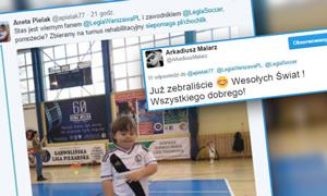 Bramkarz Legii Warszawa pomógł Stasiowi z Garwolina