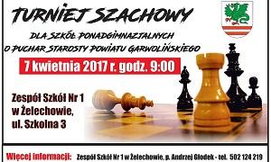 Uczniowie szkół ponadgimnazjalnych powalczą w turnieju szachowym 