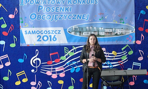 II Powiatowy Konkurs Piosenki Obcojęzycznej w Samogoszczy