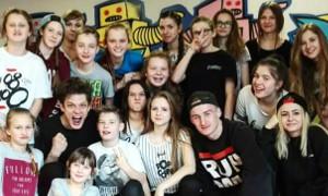 Adam Fidusiewicz w Garwolinie! Aktor poprowadził warsztaty w Street Dance Studio