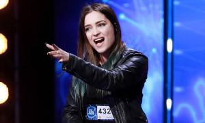 Carolin Mrugała w programie Idol 2017