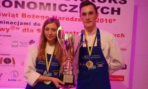 Uczniowie ZSP nr 2 na podium prestiżowego konkursu kulinarnego