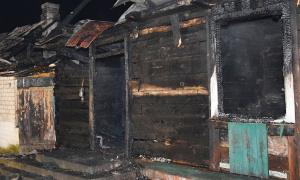 Pożar drewnianego domu. W środku zwłoki 60-latka