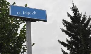Garwolin: Ulica Mączki i tablica pamiątkowa poświęcona burmistrzowi?