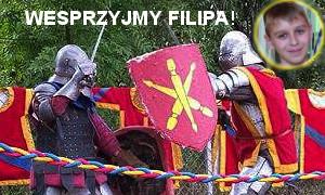 II Sulbiński Piknik Rycerski dla Filipa, który rycersko walczy z rakiem