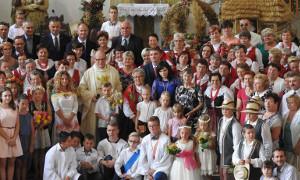 Gmina Borowie podziękowała za tegoroczne plony