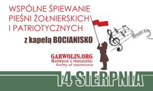 Wspólne, patriotyczne śpiewanie z kapelą Bocianisko