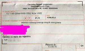 Przedsiębiorco, nie daj się oszukać! Wpis i zmiana w CEIDG są bezpłatne!